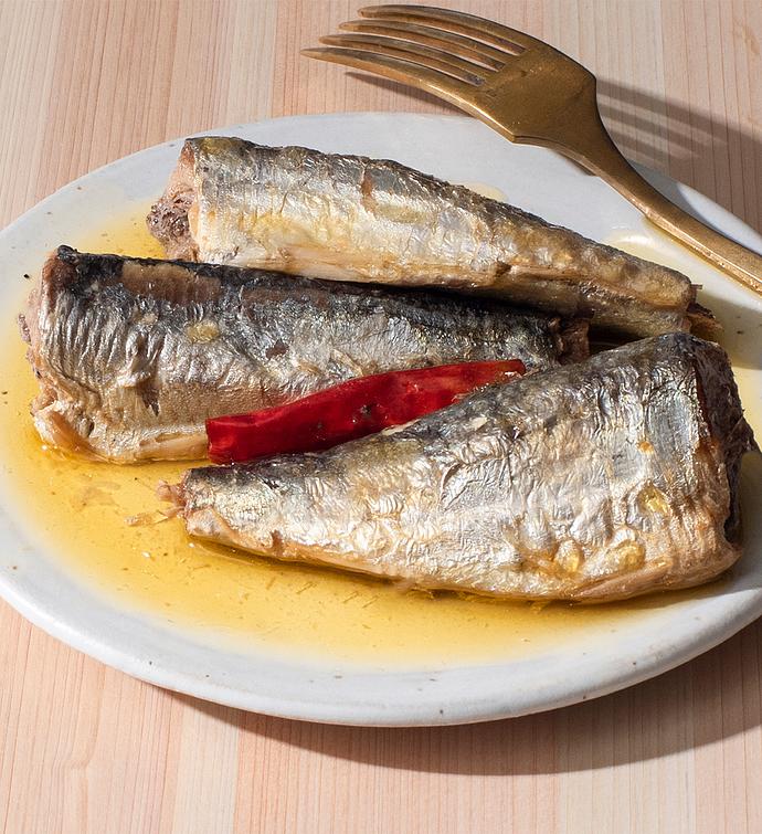 Wild Sardine Fillets with Olive Oil & Red Chili Pepper